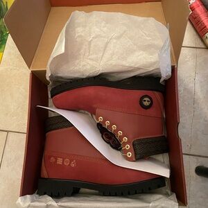 Timberland Red Boots l
